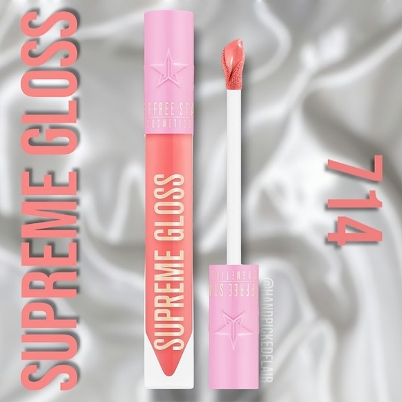 Jeffree Star Supreme Gloss 714 Duo Bundle of 2 NIB - Picture 3 of 6